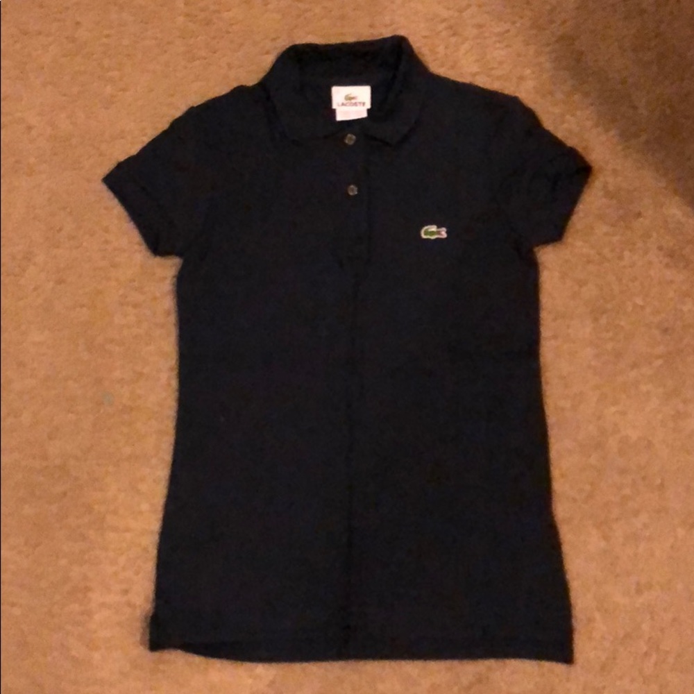 Lacoste dark blue polo
